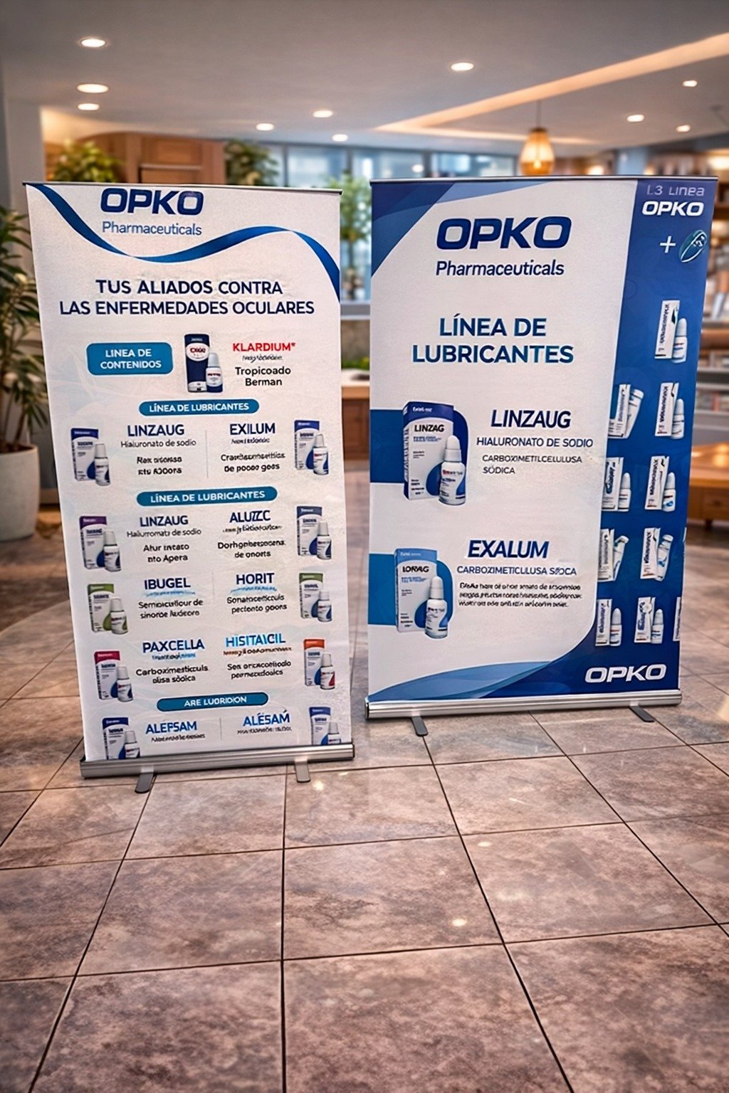Stand promocional OPKO