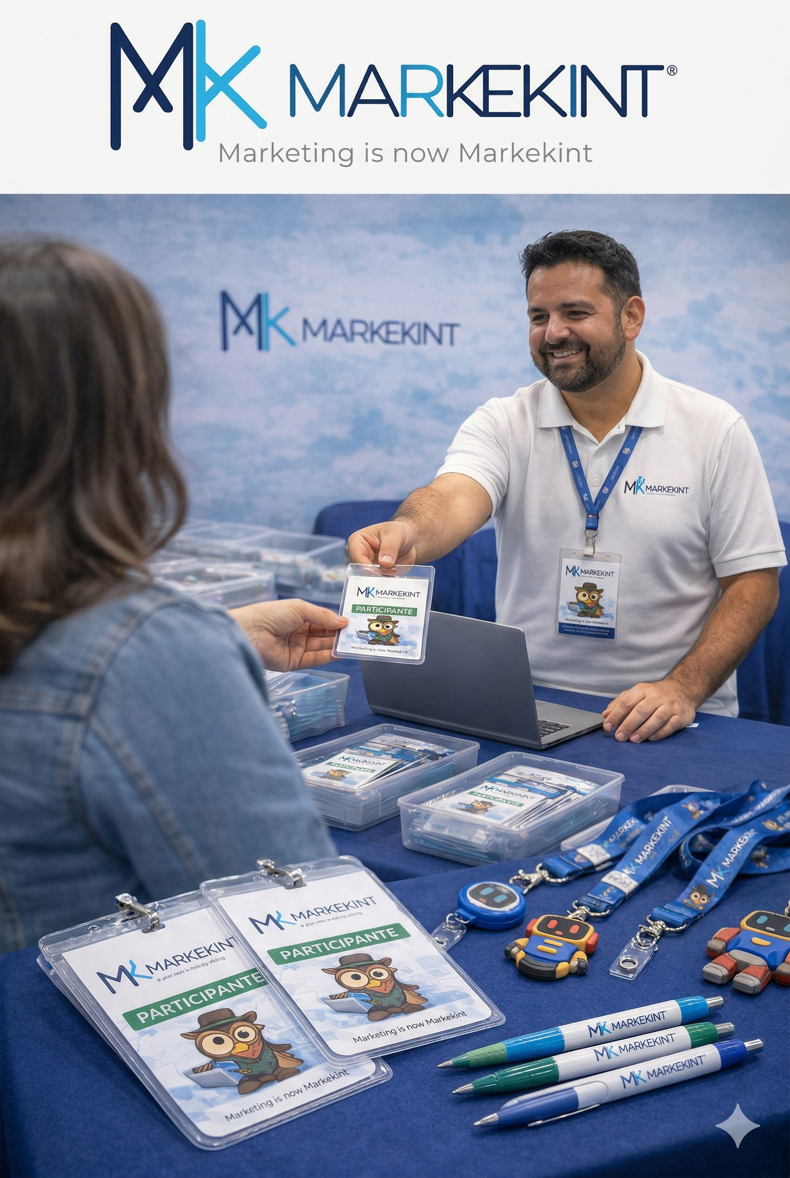 Accesorios promocionales personalizados para eventos