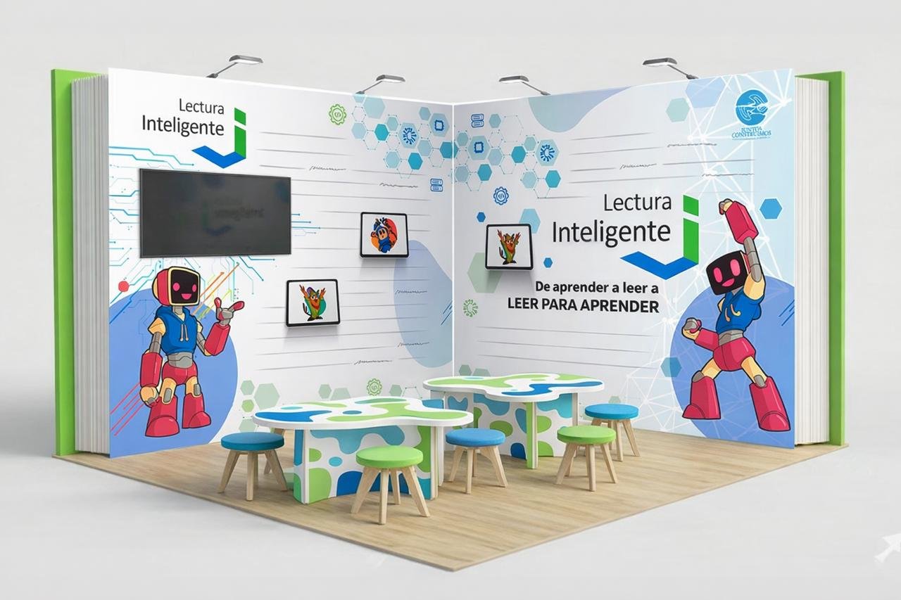 Stand Lectura Inteligente fabricado por Markekint